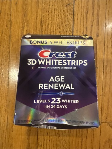 Crest whitestrips age - 3d,