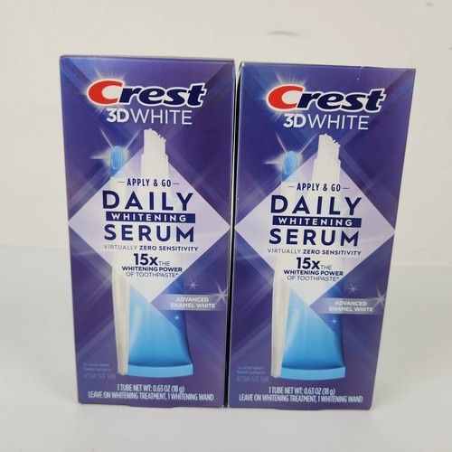 Crest white apply - &, go