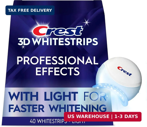 Crest whitestrips effetti - 3d,