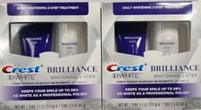 2 x Crest 3D White Brilliance
