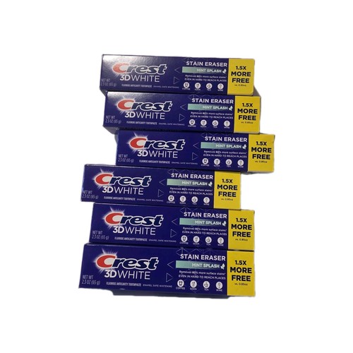 Crest dentifricio bianco - 3d,