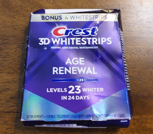 Crest whitestrips age - crest, 3d