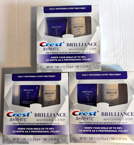 Crest white brilliance 2 - 3d,