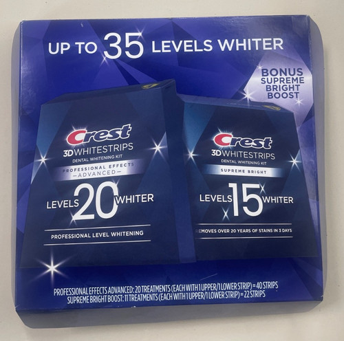 Crest whitestrips effetti - 3d,