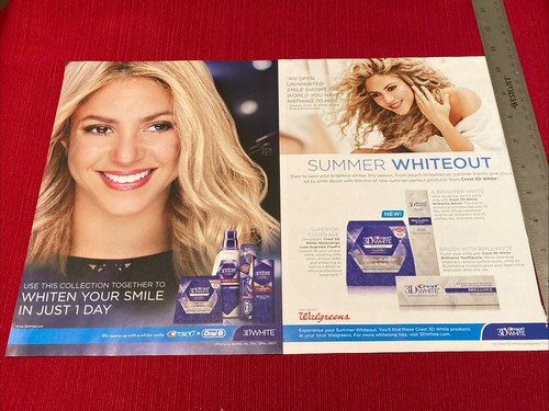 Pubblicità stampa shakira for - pubblicità,